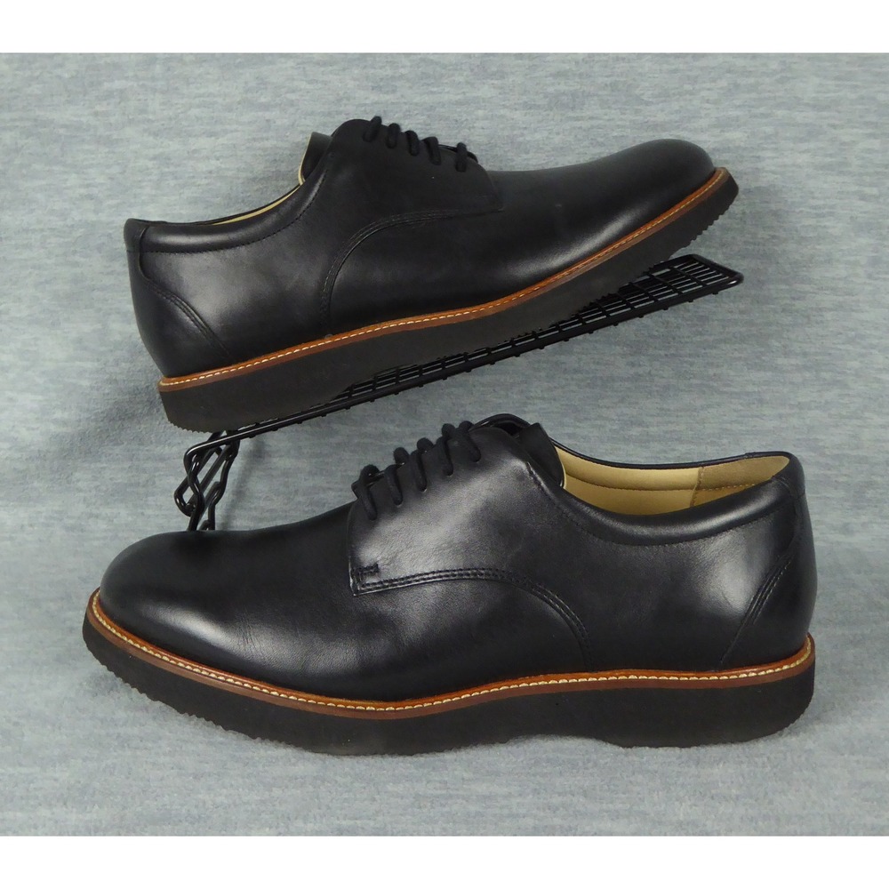 Samuel Hubbard Founder Oxford Shoes Mens 9.5 W Black Leather Comfort Casual